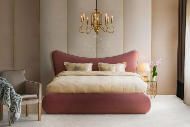 Pat boxspring FLUTURE PINK