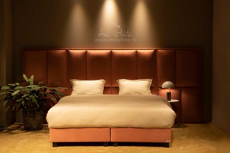 Pat boxspring SWISS PEACH
