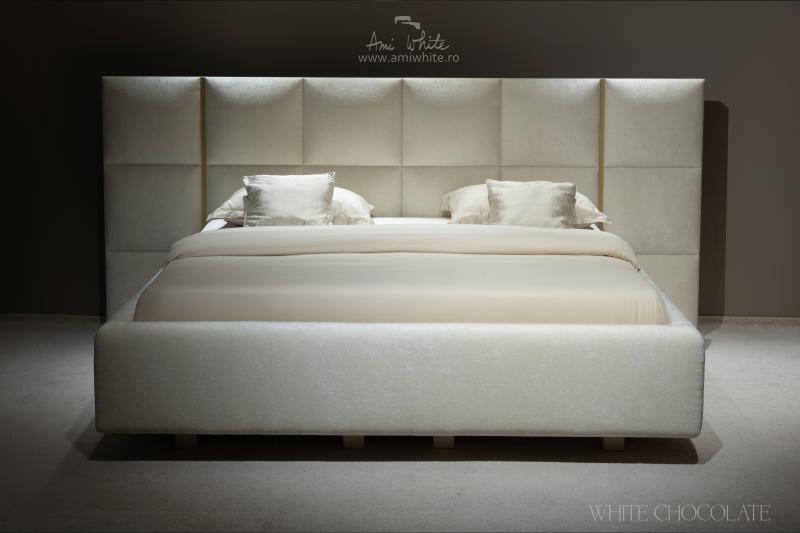 Pat boxspring WHITE CHOCOLATE